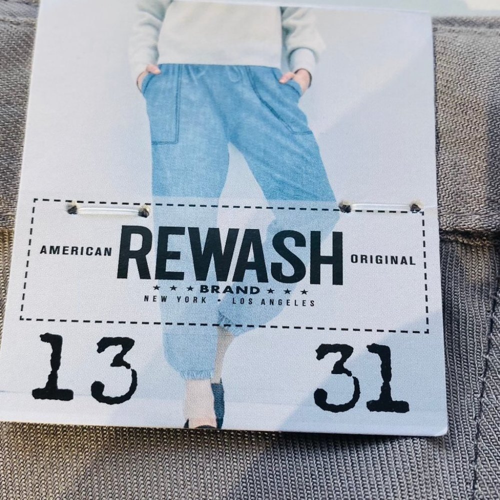 Rewash Brand So Soft Jogger Pant Gray NWT - Picture 8 of 13